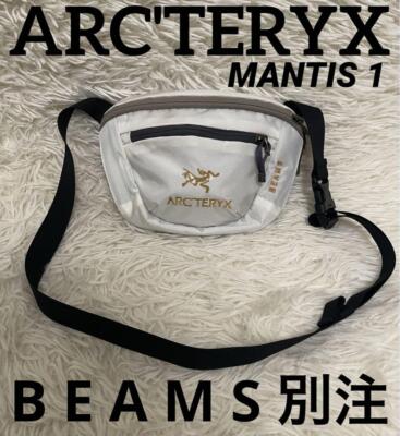 Auth Arcteryx Mantis 1 Beams Waist Pack White Good condition | eBay