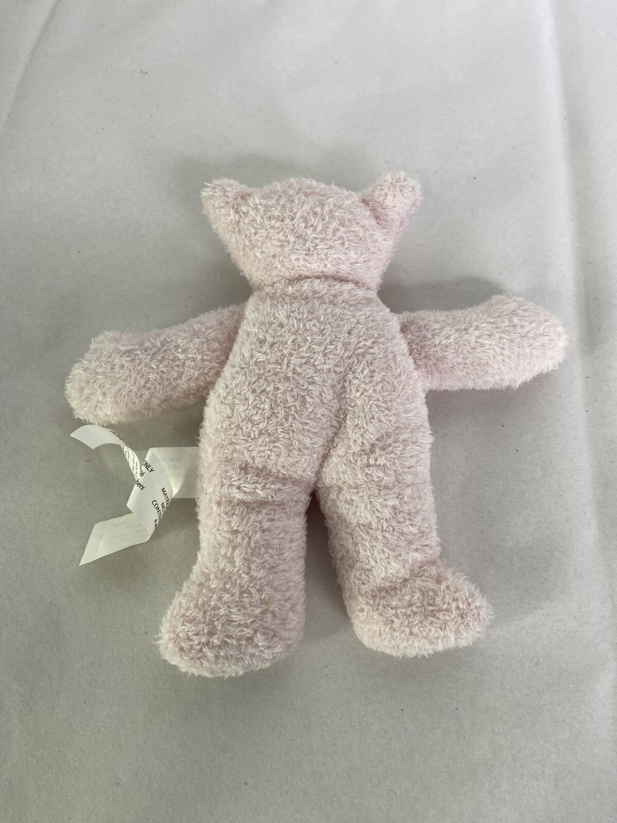 North American Bear Co Flat Pastel Pink Pancake Crinkle Bear Plush