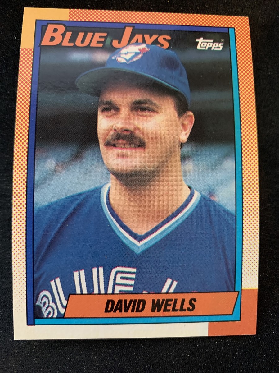 1990 Topps Baseball Card #229 David Wells Toronto Blue Jays NmMt