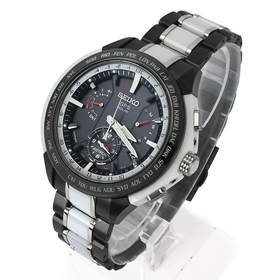 SEIKO Astron SBXB071 8X53-0Ag0-2 8X22 Dual Time GPS Solar Japan