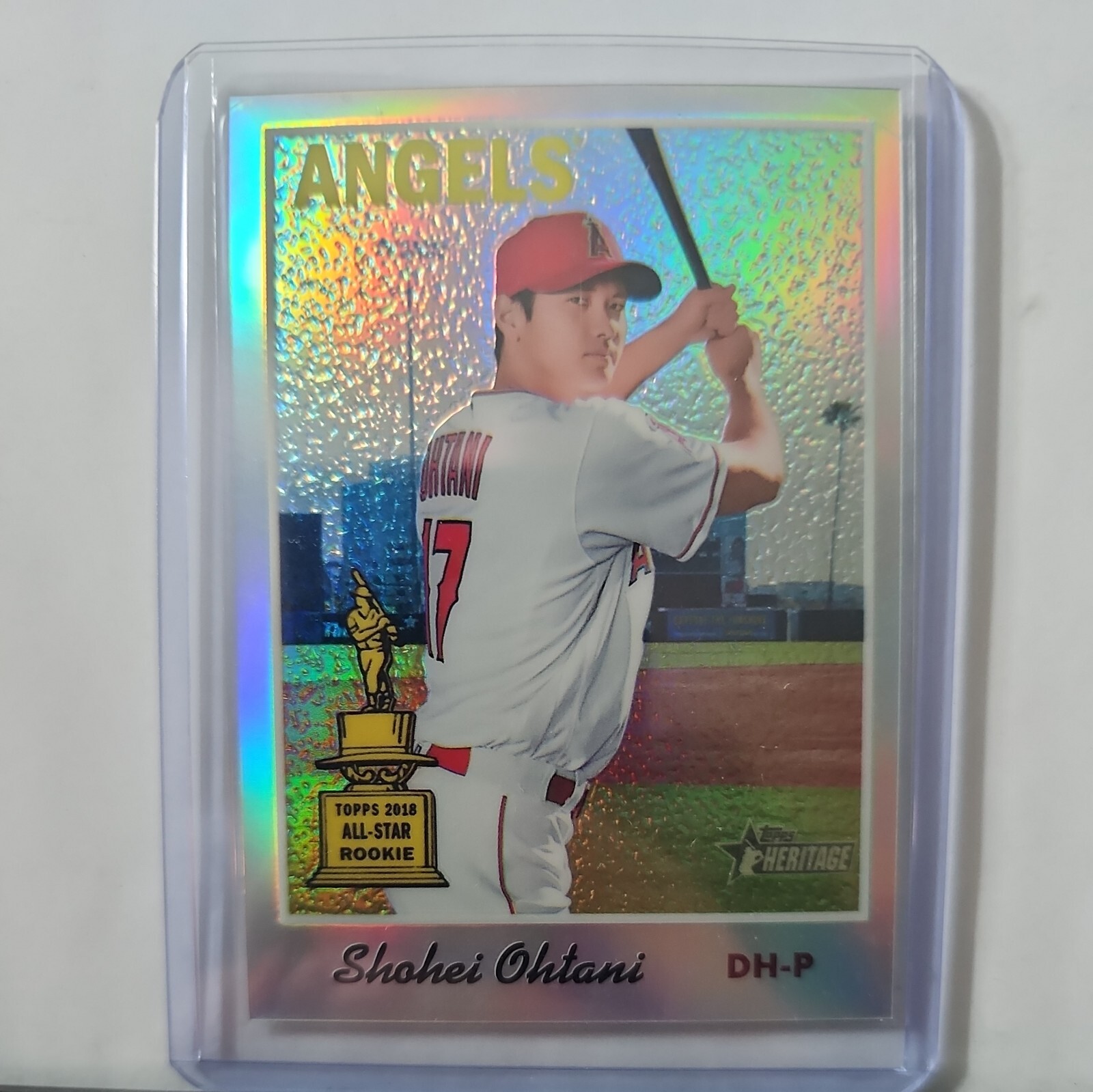 Shohei Ohtani 2019 Topps Heritage #THC-430 Chrome - Refractor /570