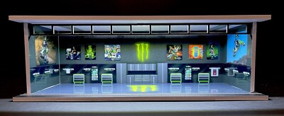 Monster Theme 1:64 Model Garage Diorama LED Lighting! FAST SHIP