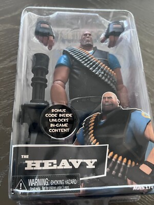 NECA Team Fortress 2 Blue Heavy Action Figure NEW | eBay