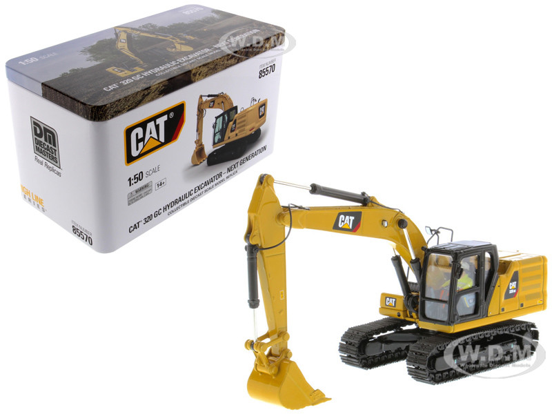 CAT CATERPILLAR 320 GC HYDRAULIC EXCAVATOR W/OPERATOR 1/50 DIECAST