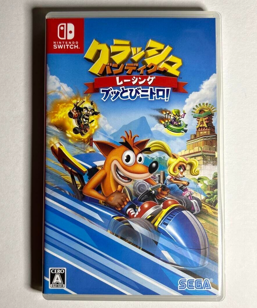 Crash Team Racing Nitro Fueled Nintendo Switch Japanese ver Tested