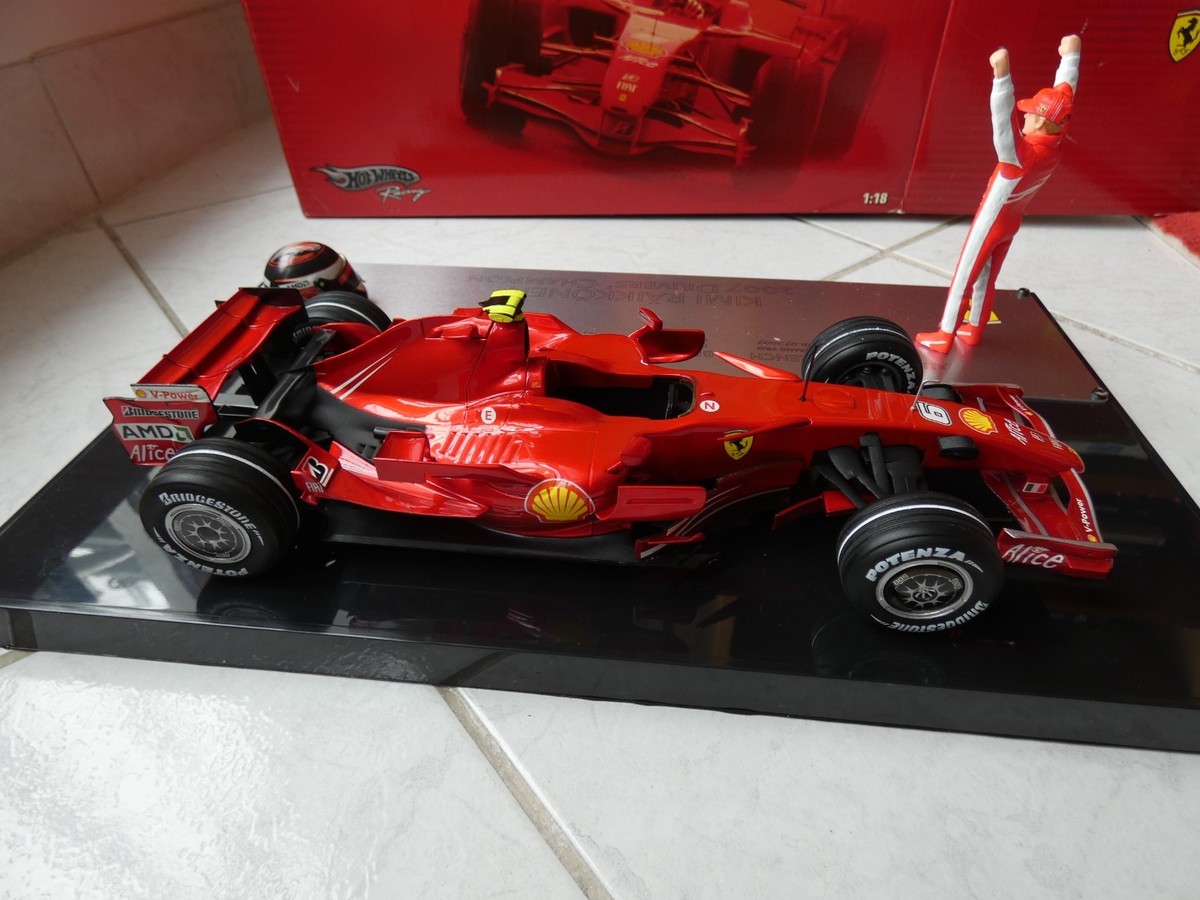 Ferrari F2007 Kimi Raikkonen #6 Brazil GP 2007 World Champion 1/18