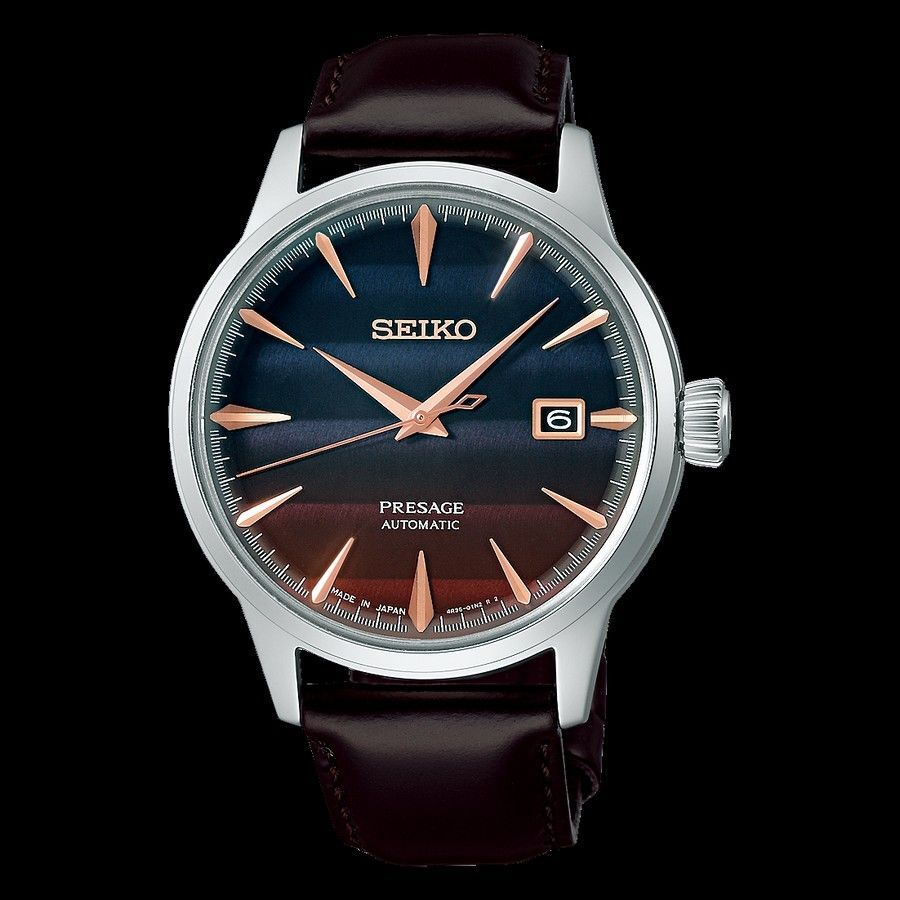 Seiko Presage SRPK75J1 Purple Sunset Cocktail Time Limited Edition