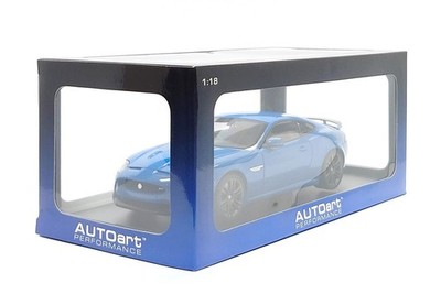 AUTOart 1:18 Jaguar XKR-S in French Racing Blue | eBay