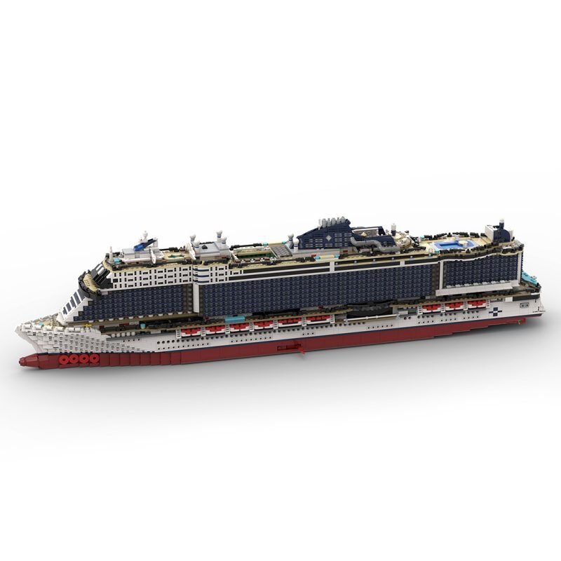 MOC-116714 MSC Seashore Cruise Ship 6270 Pieces Good Quality and