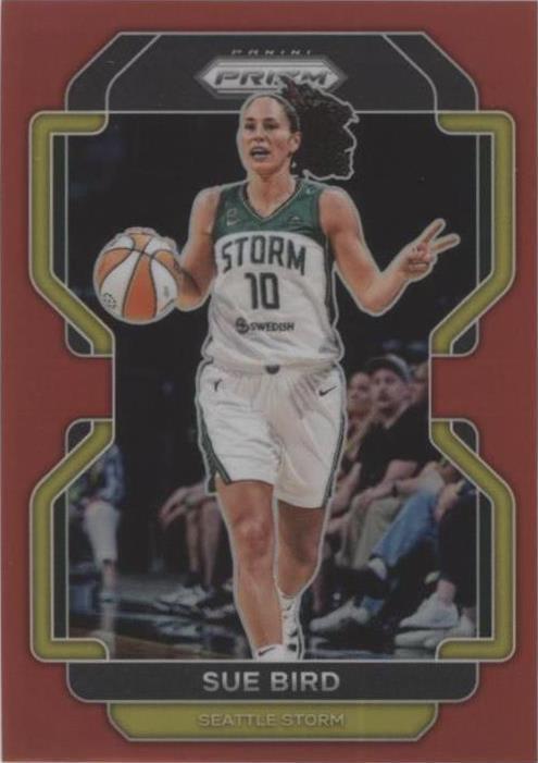 2022 Panini Prizm WNBA - Sue Bird #154 Red Prizm /199 for sale