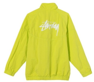 Nike x Stussy Windrunner Jacket Bright Cactus CT4310-308 Size