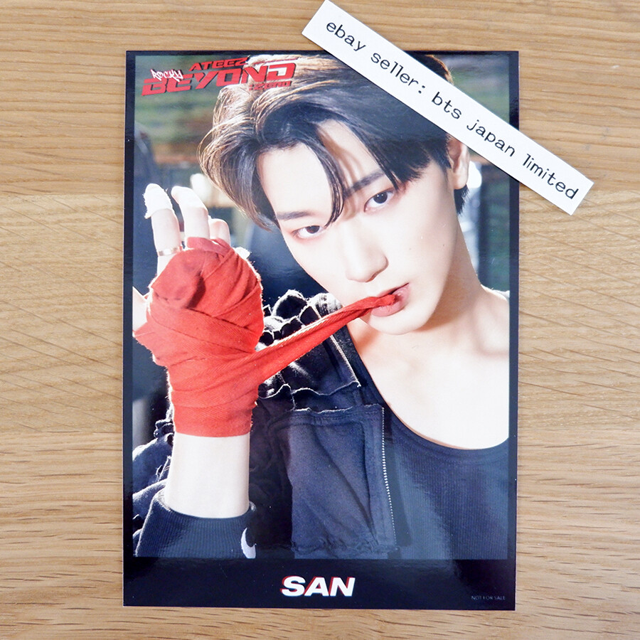 ATEEZ SAN BEYOND : ZERO ATINY A B HMV Tower records POB Photocard