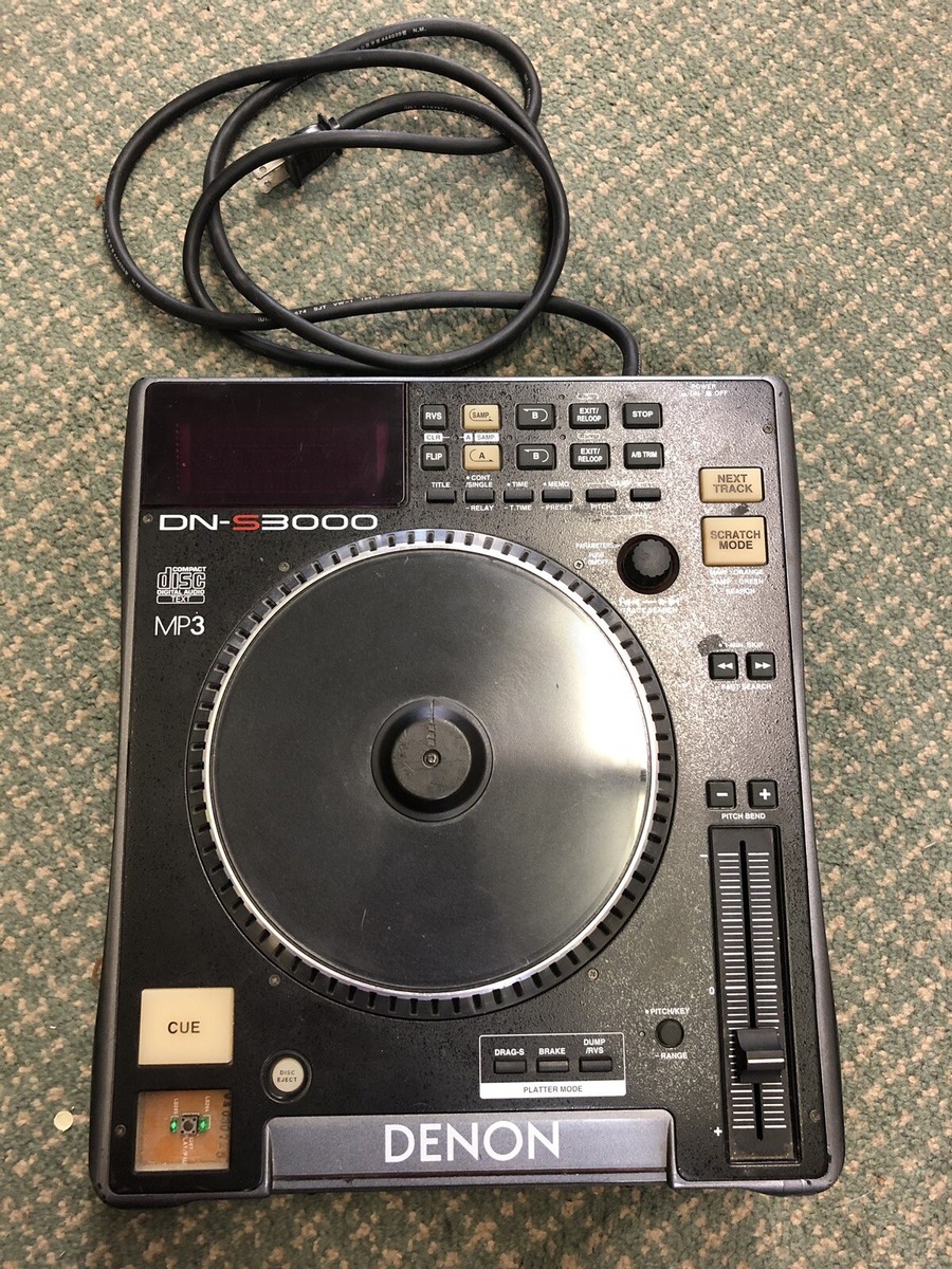 Denon DN-S3000 Table Top DJ CD Player | eBay