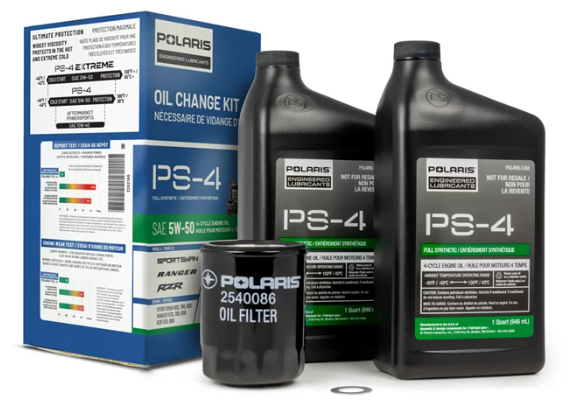 New OEM Polaris Full Synthetic Oil Change Kit - 2202166 | eBay