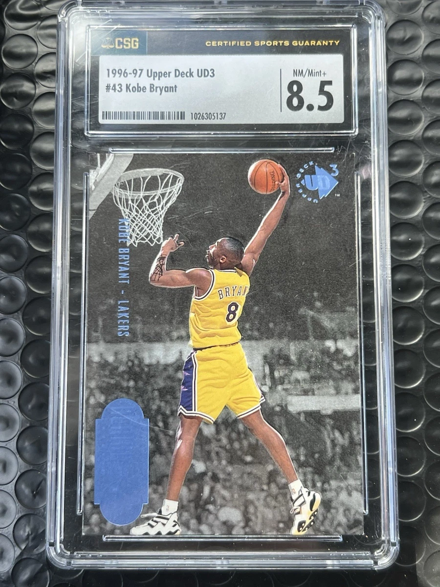 Kobe Bryant 8.5 Graded Basketball Rookie Sports Trading Cards