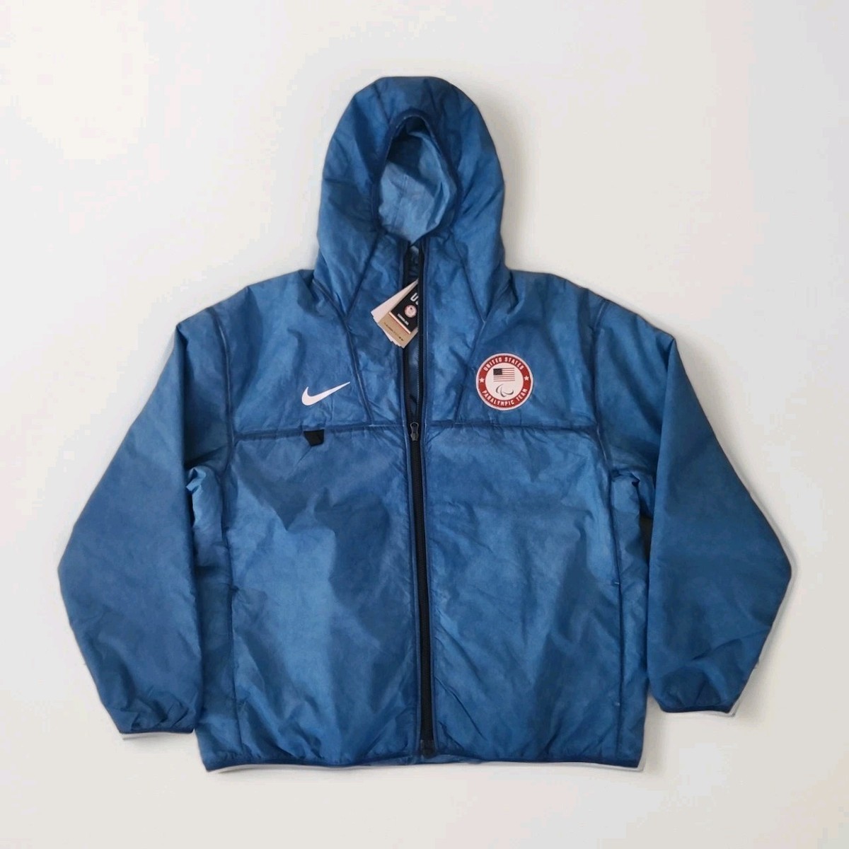 Size XL Nike ACG Olympic Paralympic Team USA Therma-Fit ADV Blue