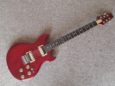 Aria Pro II CS-350 Cardinal 1981 See Thru Red Made in Japan