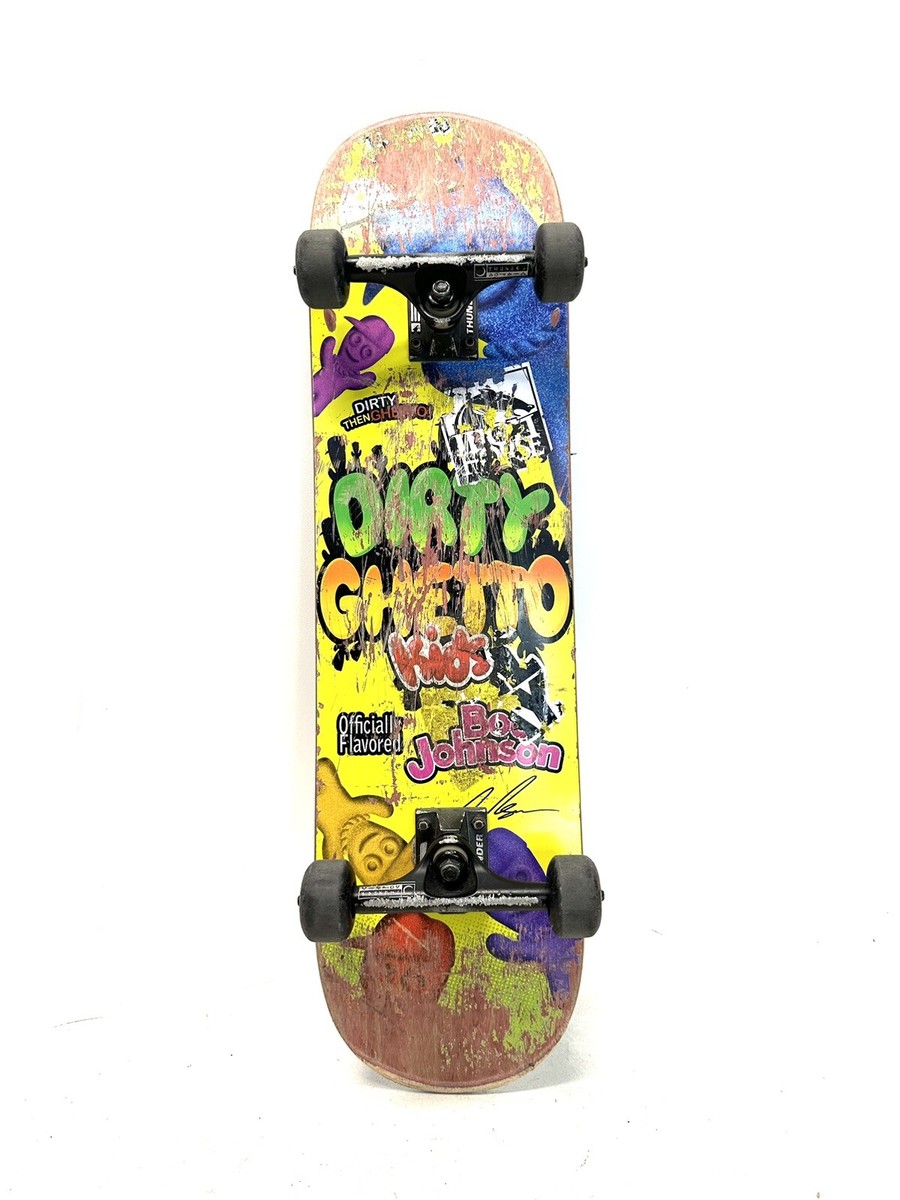 DGK Boo Johnson Sour Patch Skateboard Deck 8.0 Fast Ship Grip Tape