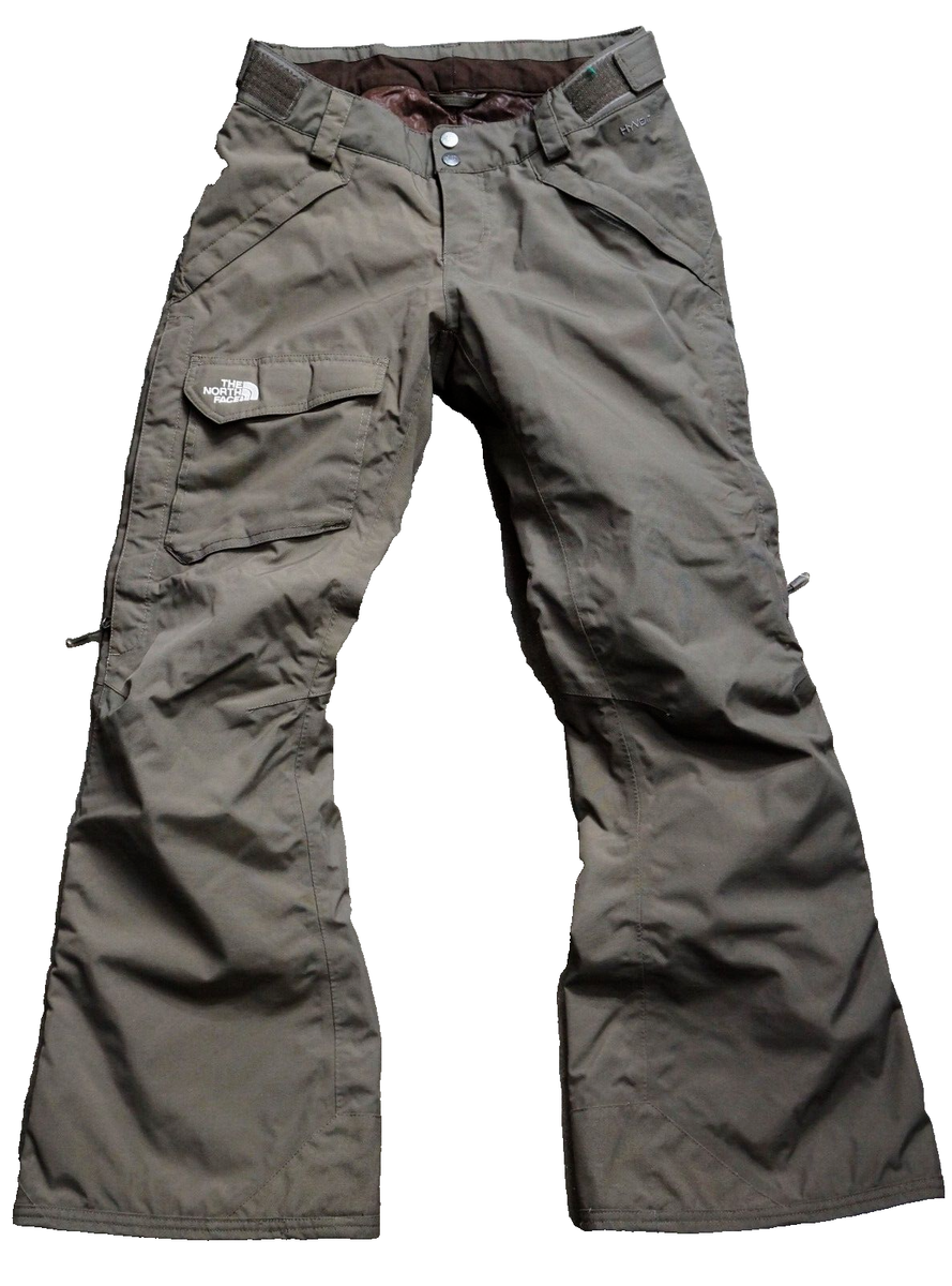 THE NORTH FACE WOMEN'S XS FREEDOM INSULATED BROWN SNOWBOARD SKI