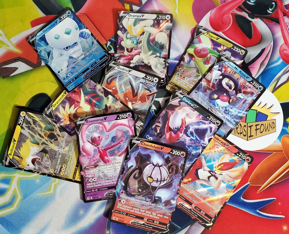 Pokemon TCG V VMAX VSTAR EX GX Ultra Rare Choose a Card 100