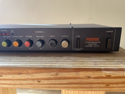 Fostex Compressor Limiter Model 3070 | eBay