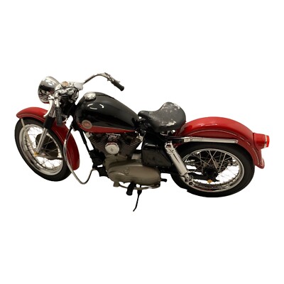 FRANKLIN MINT 1957 HARLEY DAVIDSON XL SPORTSTER RED BLACK B11TQ07