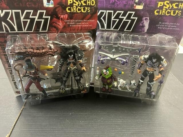 McFarlane Toys KISS Psycho Circus Spencer Edition Complete Set 4