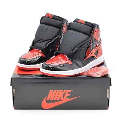 Size 14 - Jordan 1 Retro OG High Patent Bred for sale online | eBay