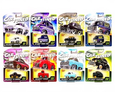 CarTuned Series 5 Mainline Assortment Complete Set Of 8 Car Tuned