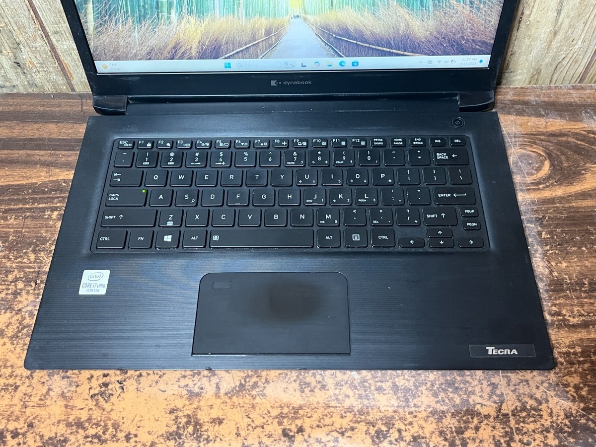 Toshiba Dynabook i7 10th Gen 512GB SSD 16GB Windows 11 Pro Wifi-6
