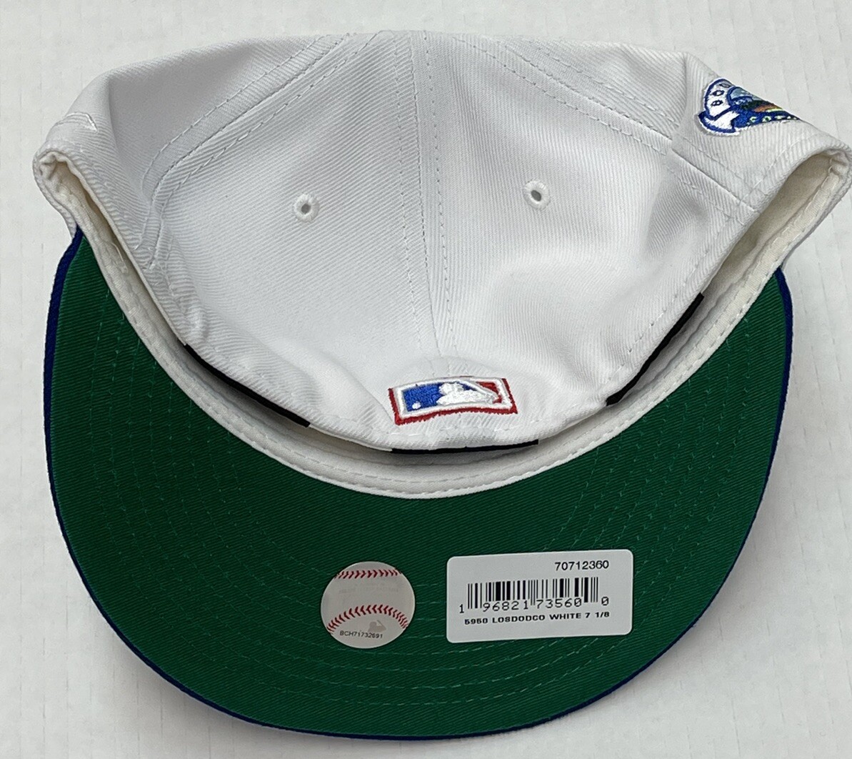 Size:73/8 New Era 59FIFTY LA DODGERS WITH SIDE PATCH FITTED CAP