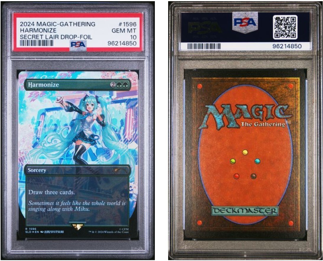 T*o様 聖なる歌姫、ミク foil 日本語版 PSA10 SECRET LAI T*o様 聖なる