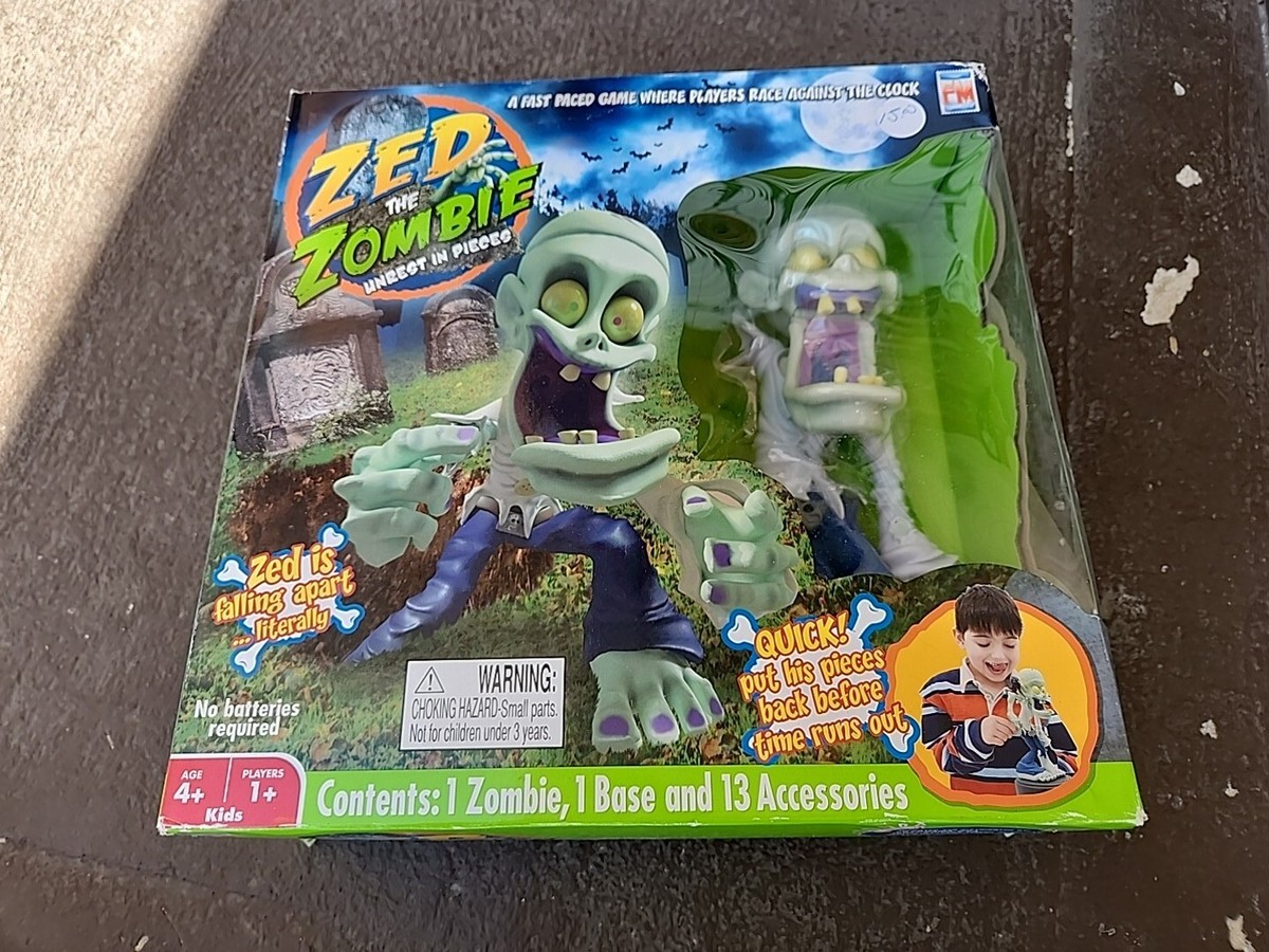 Zed the Zombie Unrest in Pieces Game | eBay