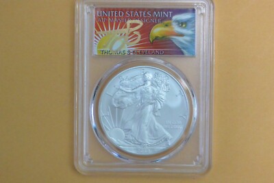 2012(S) Silver Eagle Struck at San Francisco PCGS MS70 Thomas