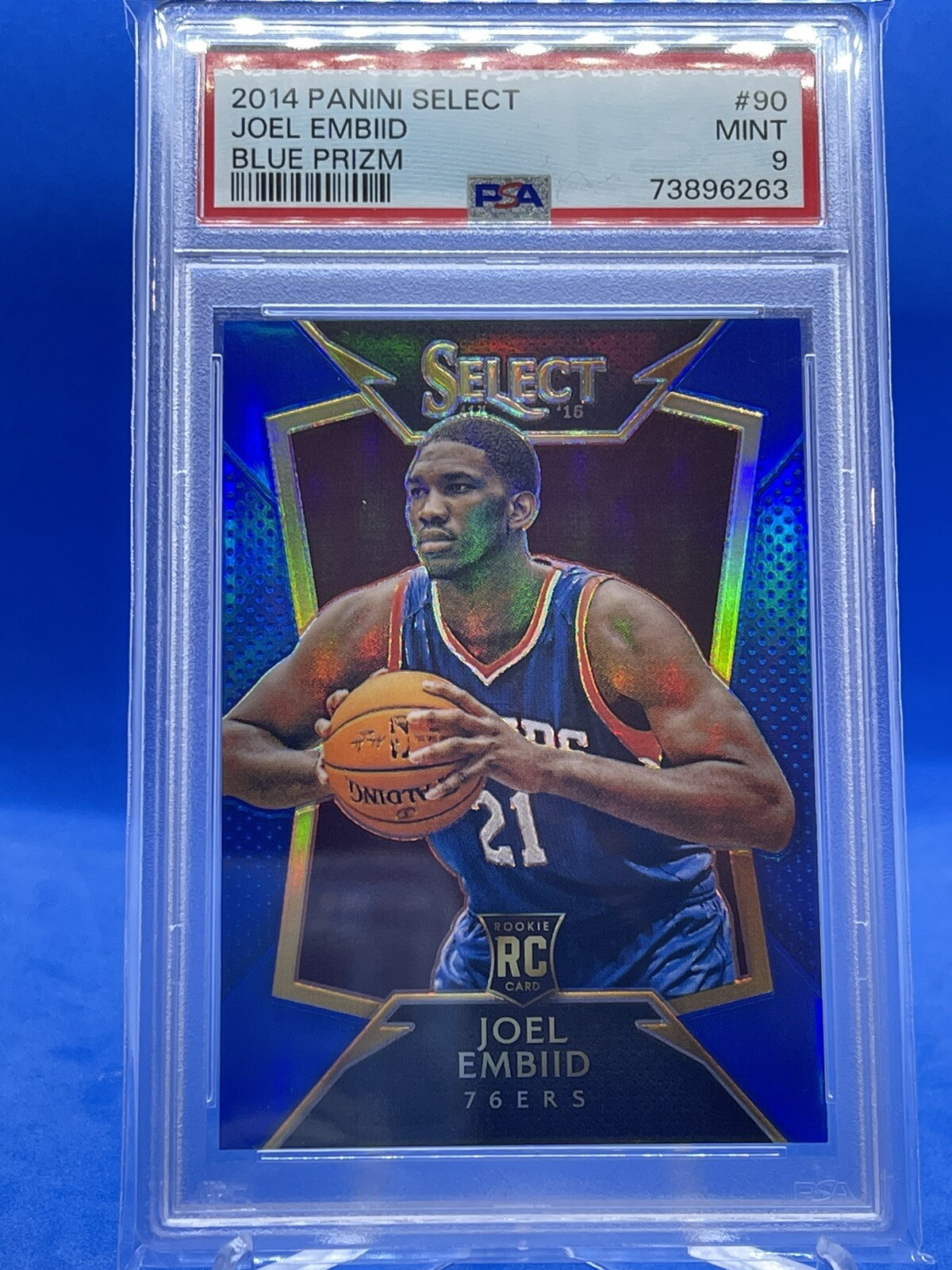 Joel Embiid 2014 Select #90 Concourse Blue /249 Price Guide