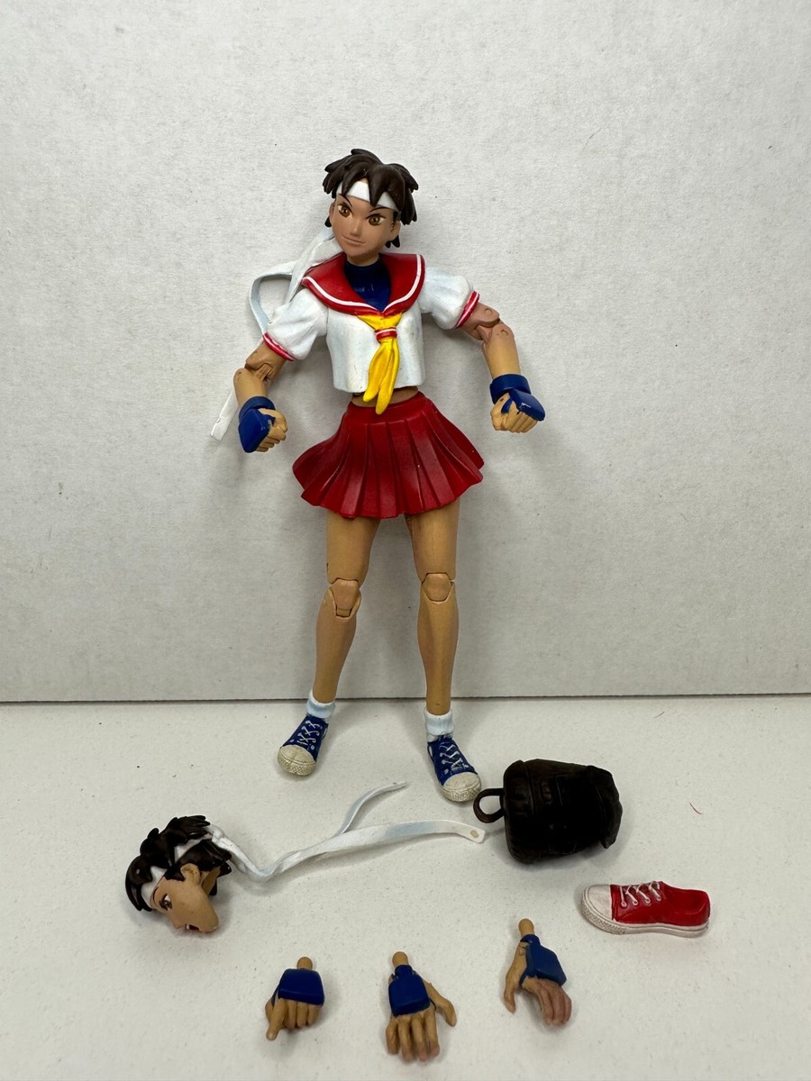 Street Fighter - Round 3 - Sakura Red Variant - SOTA Toys Action