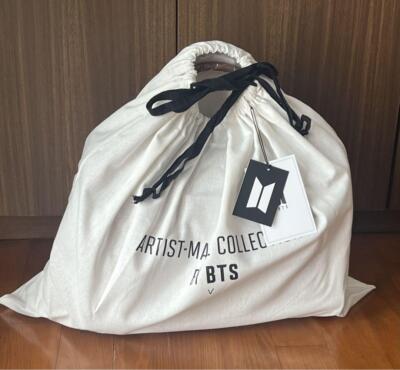 BTS Artist Made Collection V Taehyung Mute Boston Bag brown 13.7 x