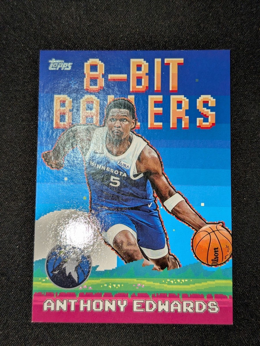 2025-26 Topps Basketball Anthony Edwards 8-Bit Ballers #8B-18