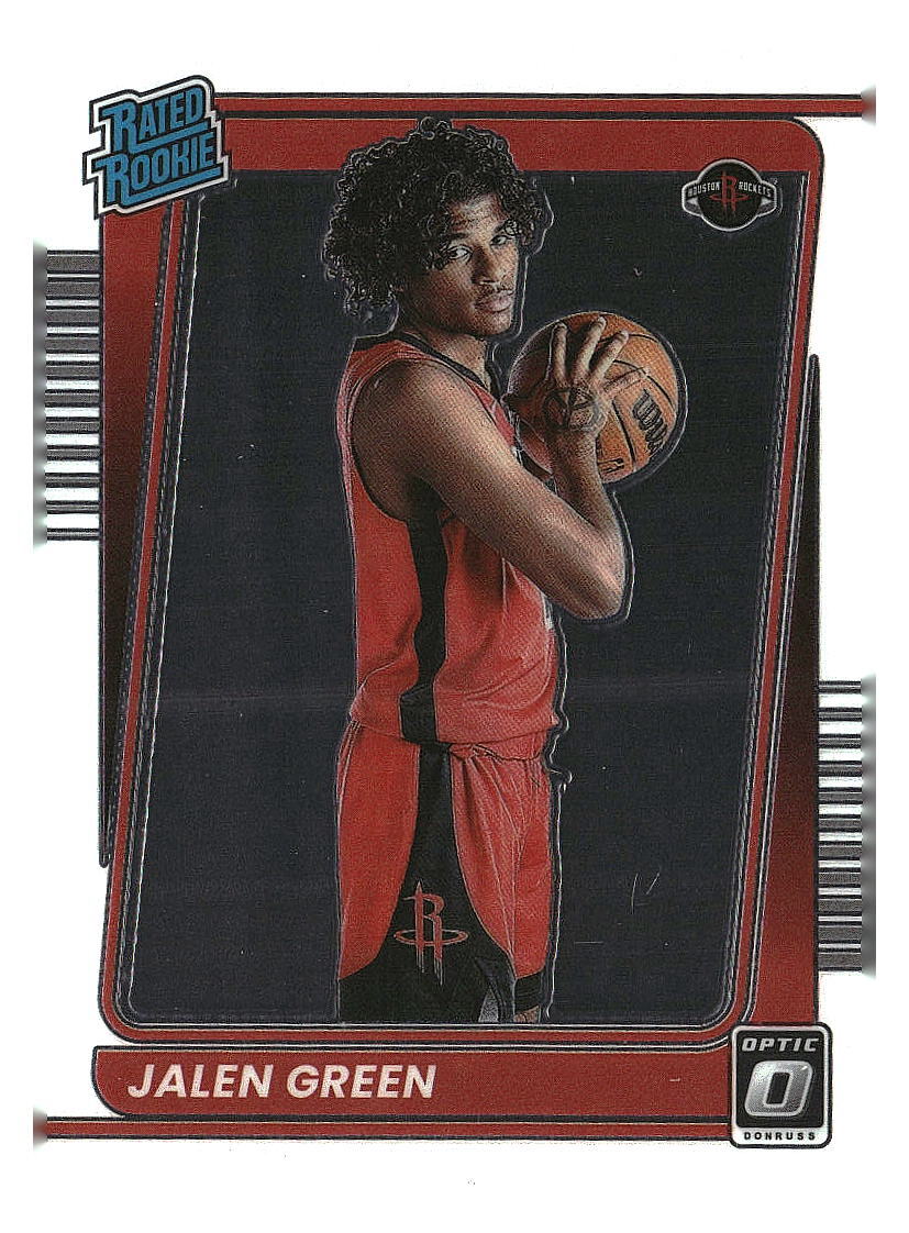 2021-22 Donruss Optic BASKETBALL Jalen Green #159 Rookie RC | eBay
