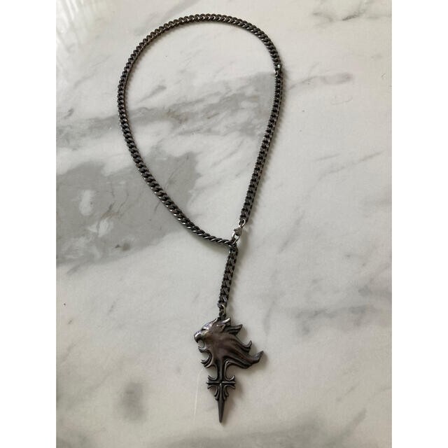 Square Final Fantasy VIII SQUALL SLEEPING LION HEART Silver