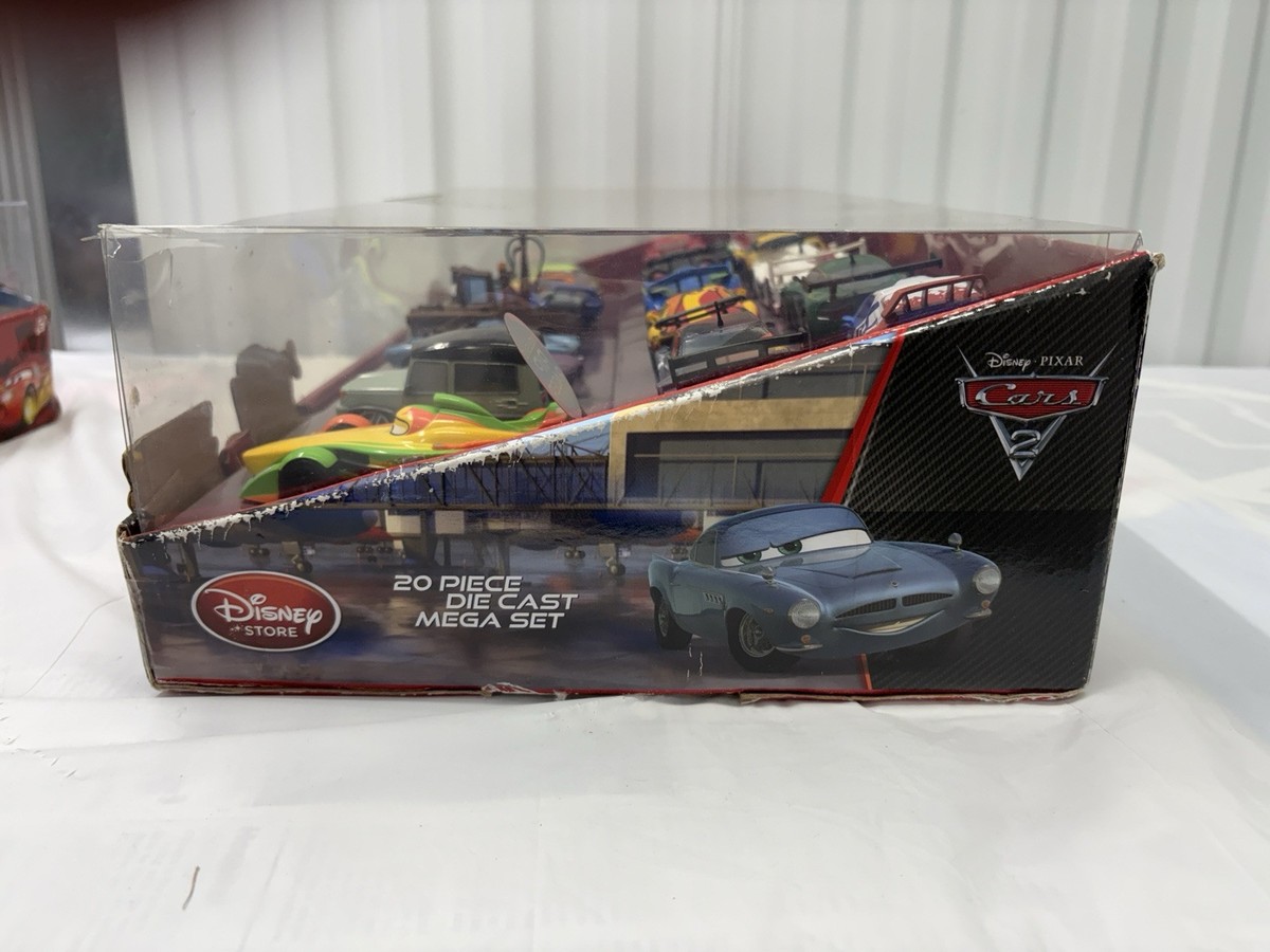 DISNEY PIXAR CARS MEGA 20 CAR SET DISNEY STORE EXCLUSIVE & WORLD