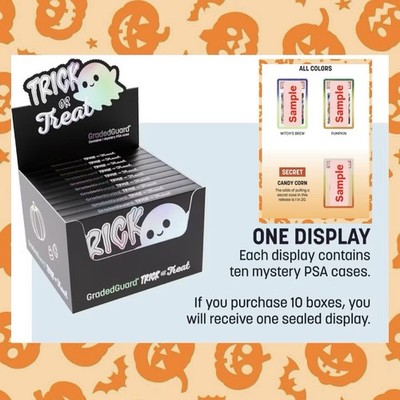 Graded Guard Trick or Treat for PSA Slab[Sealed Display of 10