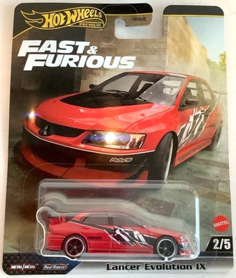 NEW Hot Wheels Premium Fast & Furious LANCER EXOLUTION IX JBM02 1