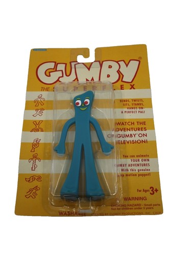 The Adventures Of Gumby And Friends Vintage 1995 Bendable 6in