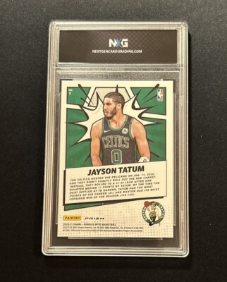 2020-21 Panini Donruss Optic - My House! Jayson Tatum #1 Holo