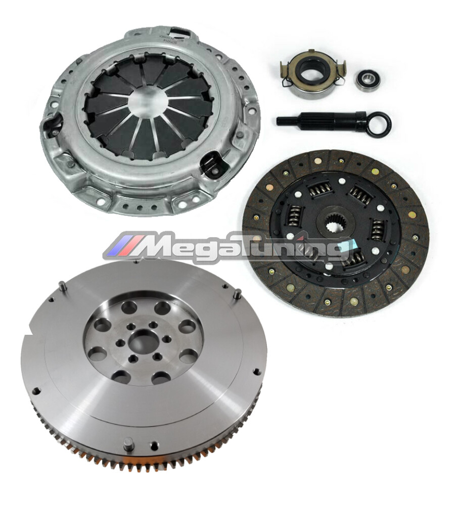 XTR OEM CLUTCH KIT+XLITE FLYWHEEL fits 93-97 TOYOTA COROLLA 1.6L