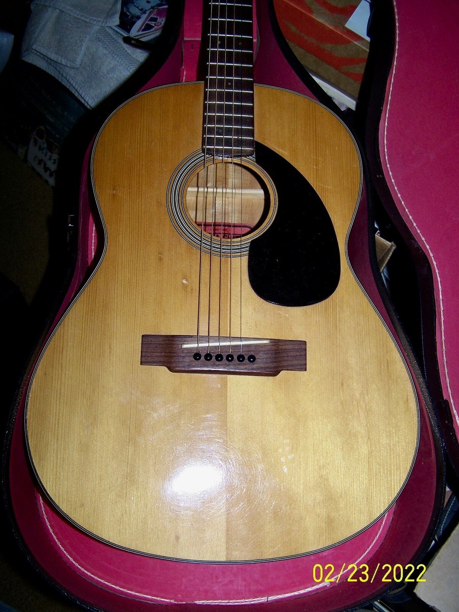 Yamaha FG-75 Acoustic Guitar Nippon Gakki Red Label Made in Japan