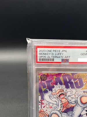 PSA 10 Luffy Nika Gear 5 OP05-119 Parallel SEC New Era One Piece