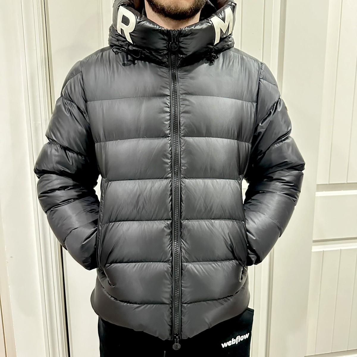 MONCLER Salzman Short Down Jacket L | eBay