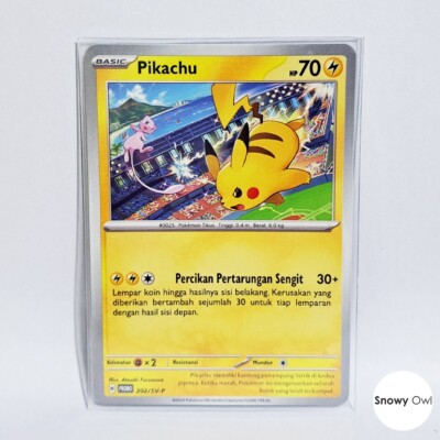 Pikachu 202/SV-P World Championship 2024 Winner Prize Promo